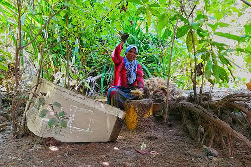 Traditional Coir Rope Making