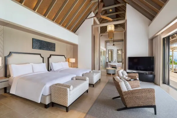 Two Queen Bedded Beach Villa with Pool