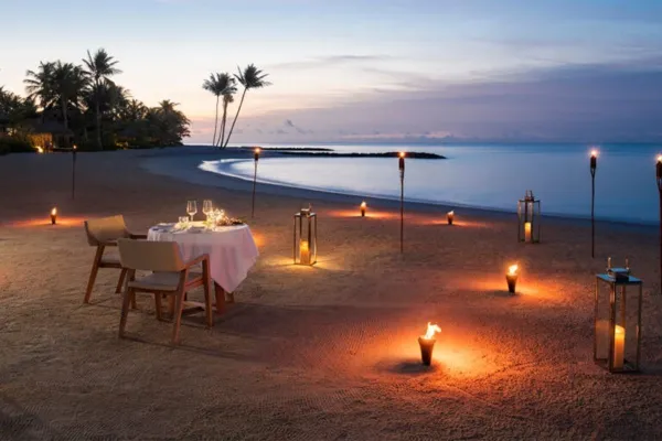 Private Island Dining Maldives