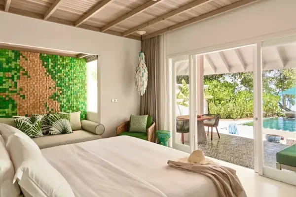 Interconnecting Three-Bedroom Beach Pool Villa