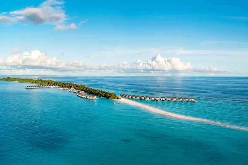 Kuramathi Maldives Aerial View