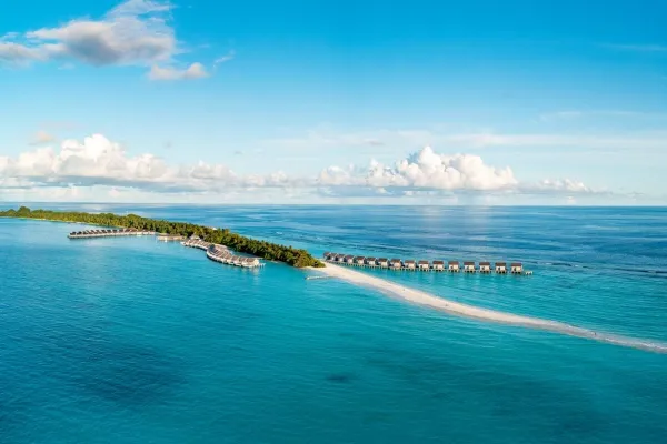 Kuramathi Maldives Aerial View