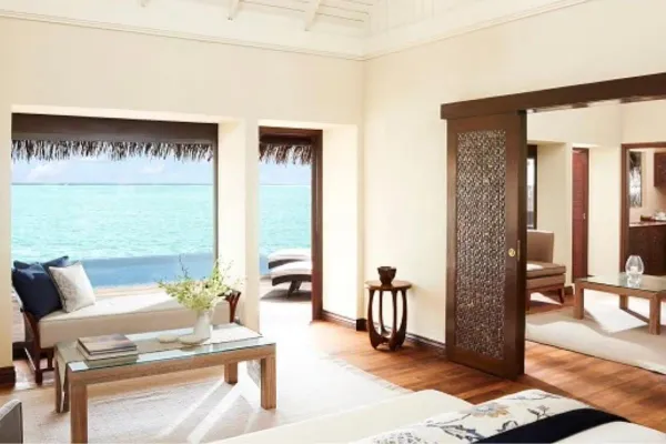 One Bedroom Sunrise Overwater Suite with Pool