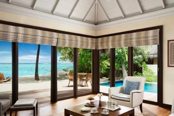 One Bedroom Sunset Beachfront Suite with Pool