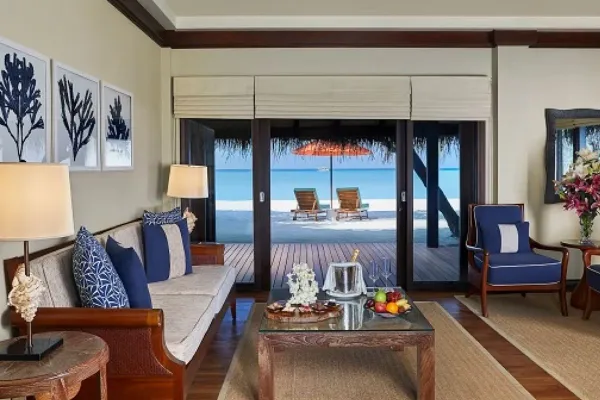Two Bedroom Sunset Beachfront Suite with Pool
