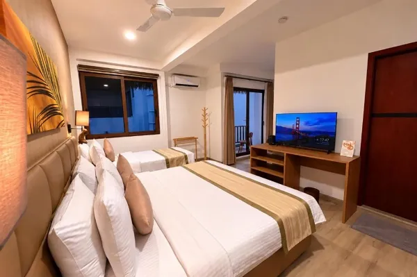 Two Bedroom Family Suite with Private Balcony