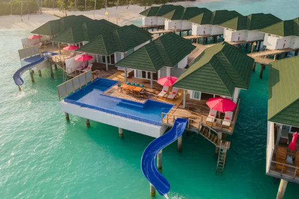 Three Bedroom Lagoon Villa with Pool + Slide