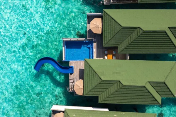 Two Bedroom Lagoon Villa with Pool + Slide