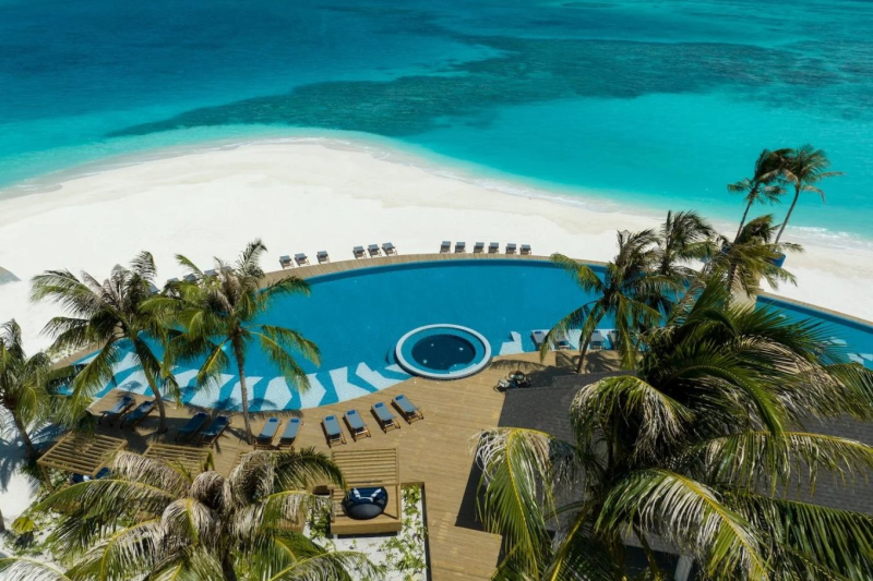 Avani+ Fares Maldives Aerial Shot