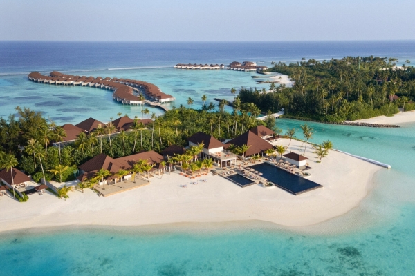 Pool Aerial - Sun Siyam Olhuveli