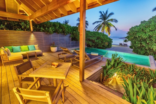 Beach Sunset Pool Villa