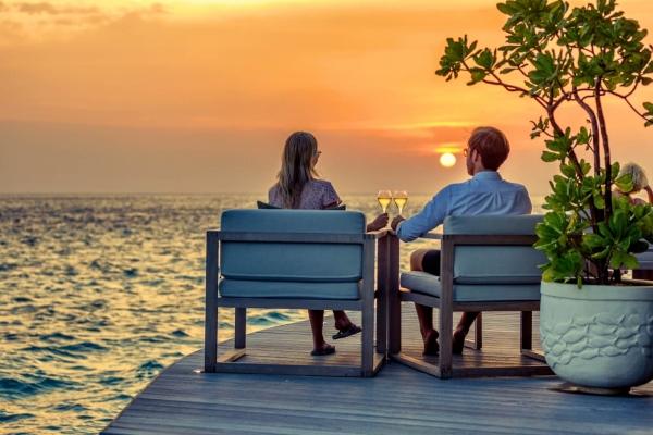 Champagne Pavillion - Hurawalhi Island Resort