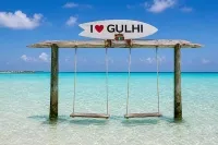Gulhi Bikini Beach & I Love Gulhi Swing